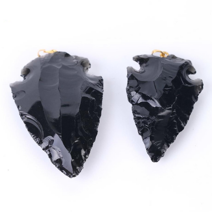 Black Obsidian Healing Charms Pendant - eBabyZoom