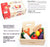 Children Play House Simulation Woody Wooden Wooden Box Magnetic Fruit And Vegetable Slicer Toy - eBabyZoom