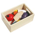 Children Play House Simulation Woody Wooden Wooden Box Magnetic Fruit And Vegetable Slicer Toy - eBabyZoom