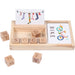 Montessori Words Matching Blocks - eBabyZoom
