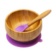 Bamboo Silicone Suction Baby Bowl - eBabyZoom