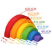 Montessori Rainbow Building Blocks - eBabyZoom