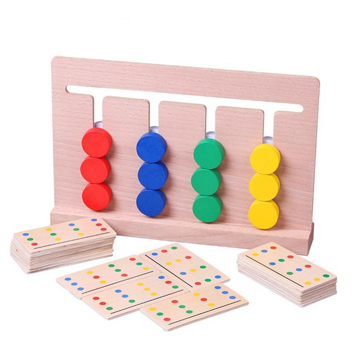 Montessori Logical Reasoning Colors Matching Game - eBabyZoom