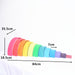 Montessori Large Creative Rainbow Blocks Wooden Blocks - eBabyZoom