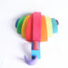 Montessori Large Creative Rainbow Blocks Wooden Blocks - eBabyZoom