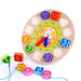 Montessori Animal Lacing Clock - eBabyZoom