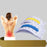 Back Massager Stretcher Lumbar spine relaxator cushion magnetic therapy massage spine correction vertebra relieve waist pain - eBabyZoom
