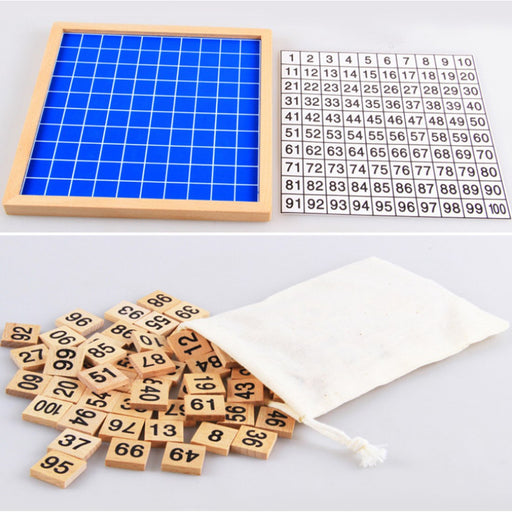 Consecutive Numbers Wooden Board - eBabyZoom