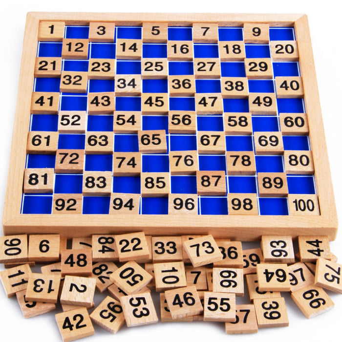 Consecutive Numbers Wooden Board - eBabyZoom