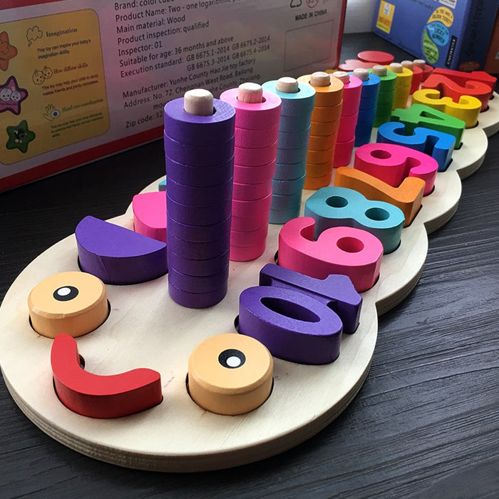 Montessori Learn To Count Board - eBabyZoom