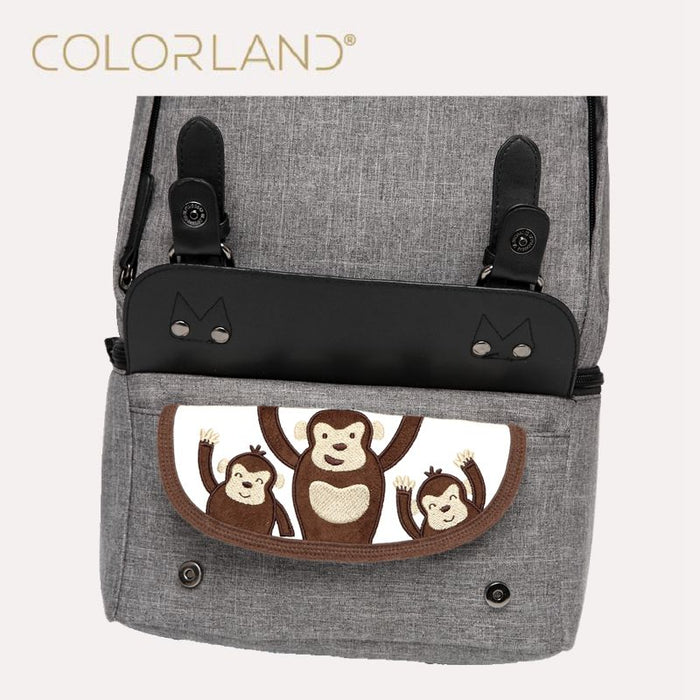 Colorland Multifunctional Diaper Backpack - eBabyZoom