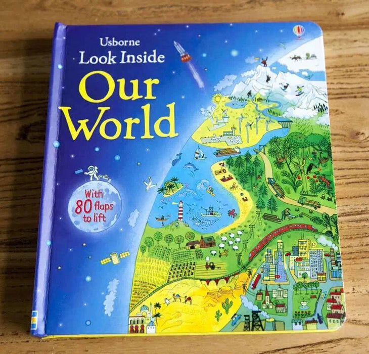 Lift-the-Flap Picture Our World Book - eBabyZoom