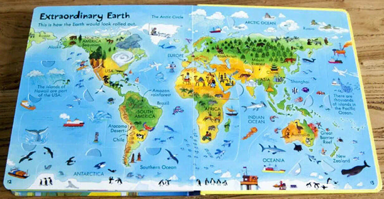 Lift-the-Flap Picture Our World Book - eBabyZoom