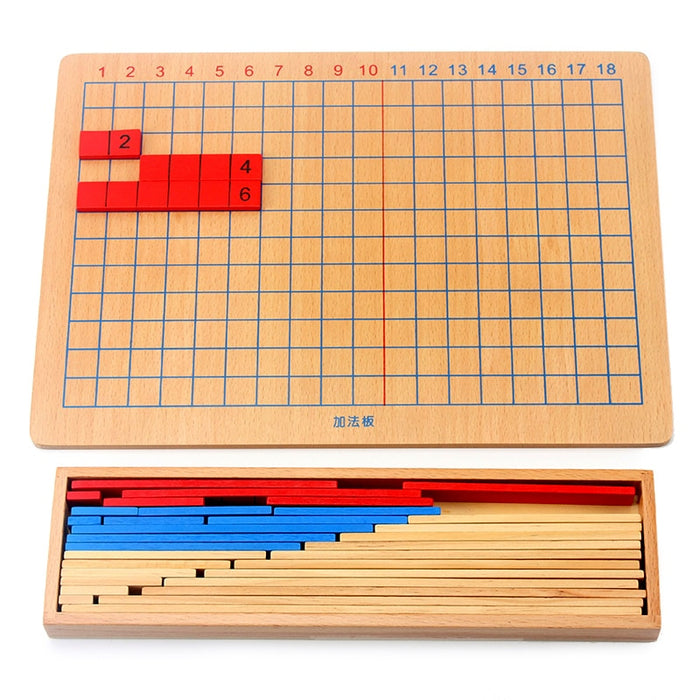 Montessori Arithmetic Add Subtract Board - eBabyZoom