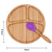 Bamboo Silicone Suction Baby Bowl - eBabyZoom