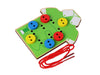 Montessori Learn To Wear Clothes Lacing Board - eBabyZoom