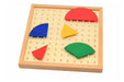Montessori Math Fractional Plate Circumference Ratio - eBabyZoom