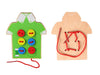 Montessori Learn To Wear Clothes Lacing Board - eBabyZoom