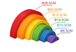 Montessori Rainbow Building Blocks - eBabyZoom