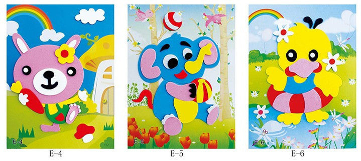 Animal 3D EVA Creative Handicraft - 20 pieces - eBabyZoom