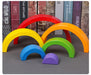 Montessori Rainbow Building Blocks - eBabyZoom