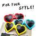Kids Fashion Heart Shaped Sunglasses - eBabyZoom