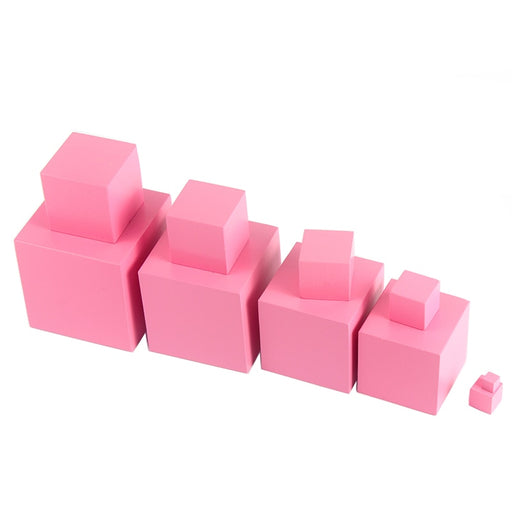 Montessori Mathematics Toys Pink Tower - eBabyZoom