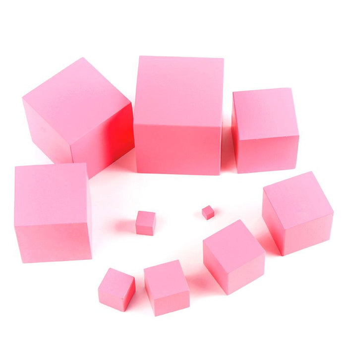 Montessori Mathematics Toys Pink Tower - eBabyZoom