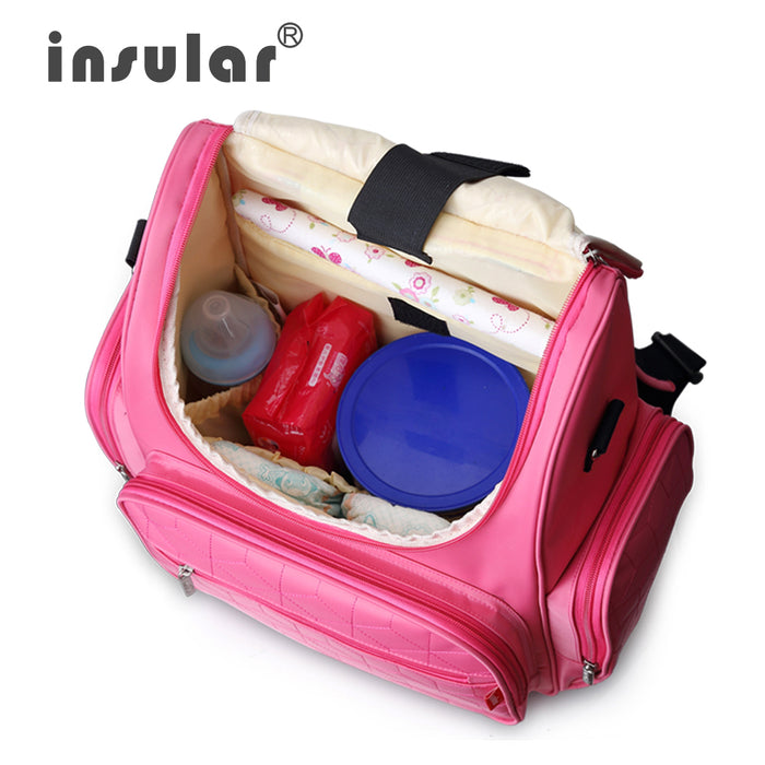 Insular Elegant Baby Diaper Backpacks - eBabyZoom