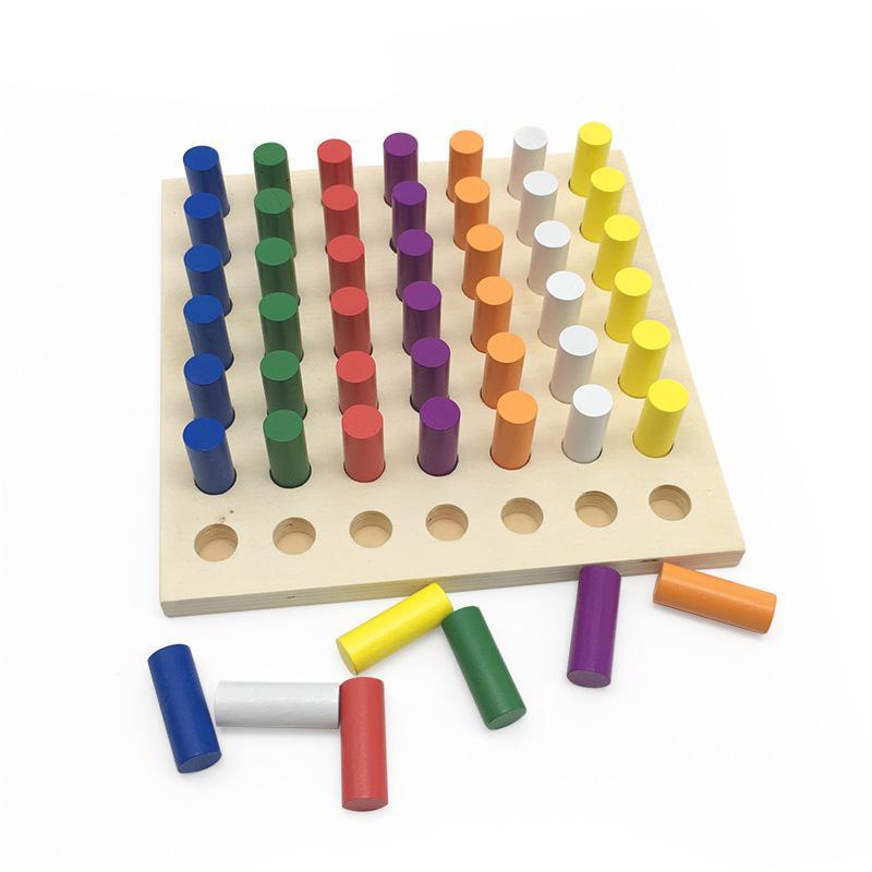Montessori Color Cognition Movement Blocks — eBabyZoom
