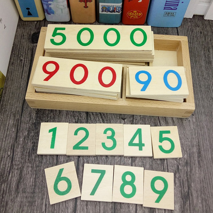 Montessori Numeracy Cognition Teaching aids - eBabyZoom