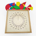 Montessori Math Fractional Plate Circumference Ratio - eBabyZoom