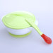 Kids Infants Children's Dish Feeding Baby Bowl Training Spoon Suction Cup Bowl Tableware Food Container Feeder Set Baby Dishes - eBabyZoom