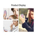 LED Makeup Mirror with Light Bulb Touch Sensor Vanity light Portable 1X 3X Magnify USB Rechargeable Backlight Lamp on Mirror - eBabyZoom