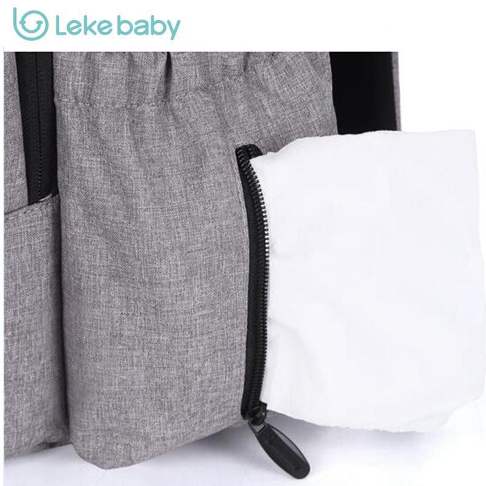Lekebaby Large Capacity Travel Maternity Backpack - eBabyZoom