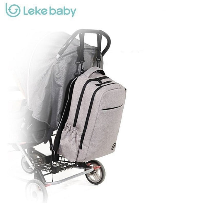 Lekebaby Large Capacity Travel Maternity Backpack - eBabyZoom