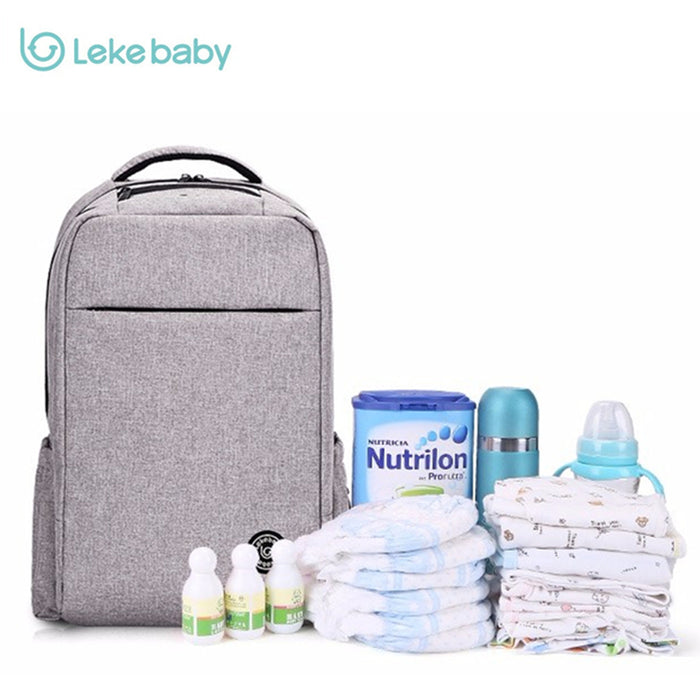 Lekebaby Large Capacity Travel Maternity Backpack - eBabyZoom