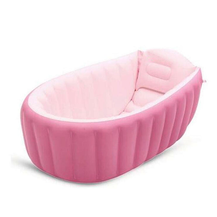 Mambobaby Portable Inflatable Baby Bath Kids Bathtub Thickening Folding Washbowl Children Tub Baby Swimming Pool - eBabyZoom