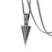 Oxidised Spirit Tribal Spearhead Necklace - eBabyZoom