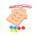 Montessori Learn To Wear Clothes Lacing Board - eBabyZoom