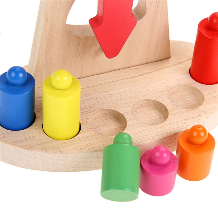 Montessori Wooden Balance Scale - eBabyZoom