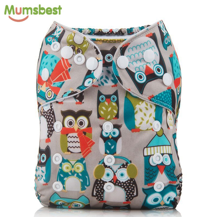 [Mumsbest] Baby One Size Adjustable Cloth Diapers Cover Reusable washable waterproof & breathable Nappy Cover - eBabyZoom