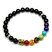 Natural Black Onyx Chakra Bracelets - eBabyZoom