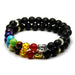 Natural Black Onyx Chakra Bracelets - eBabyZoom