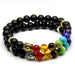 Natural Black Onyx Chakra Bracelets - eBabyZoom