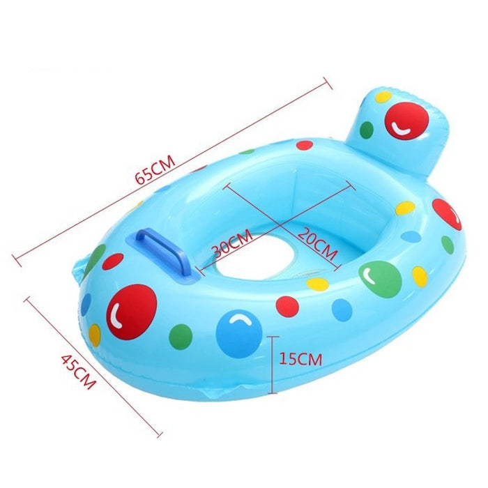 New Funny Cartoon Baby Swimming Ring Water Sprots Fashional Floating Rings 0-3 Years Old  Rabbit Dot Pattern Kids Toy for Sport - eBabyZoom