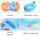 New Funny Cartoon Baby Swimming Ring Water Sprots Fashional Floating Rings 0-3 Years Old  Rabbit Dot Pattern Kids Toy for Sport - eBabyZoom