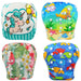 Ohbabyka Baby Swim Diaper Waterproof Adjustable Cloth Diapers Pool Pant Swimming Diaper Cover Reusable Washable Baby Nappies - eBabyZoom
