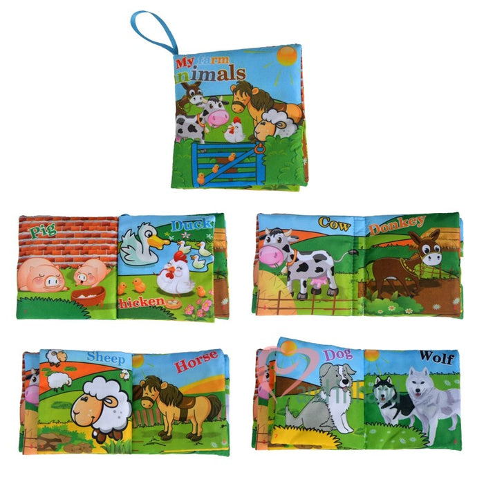 Early Development Baby Cloth Color Book - eBabyZoom