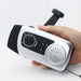 Portable Solar Crank Power FM Radio Hand Crank Dynamo 1W Super Bright Flashlight 2000mAh Emergency Phone Charger - eBabyZoom